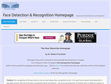 Tablet Screenshot of facedetection.com